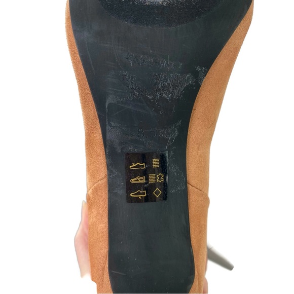 Jeffery Campbell Pillar Hi Over The Knee Stiletto Blush Stretch Boots 8.5 - Picture 10 of 15